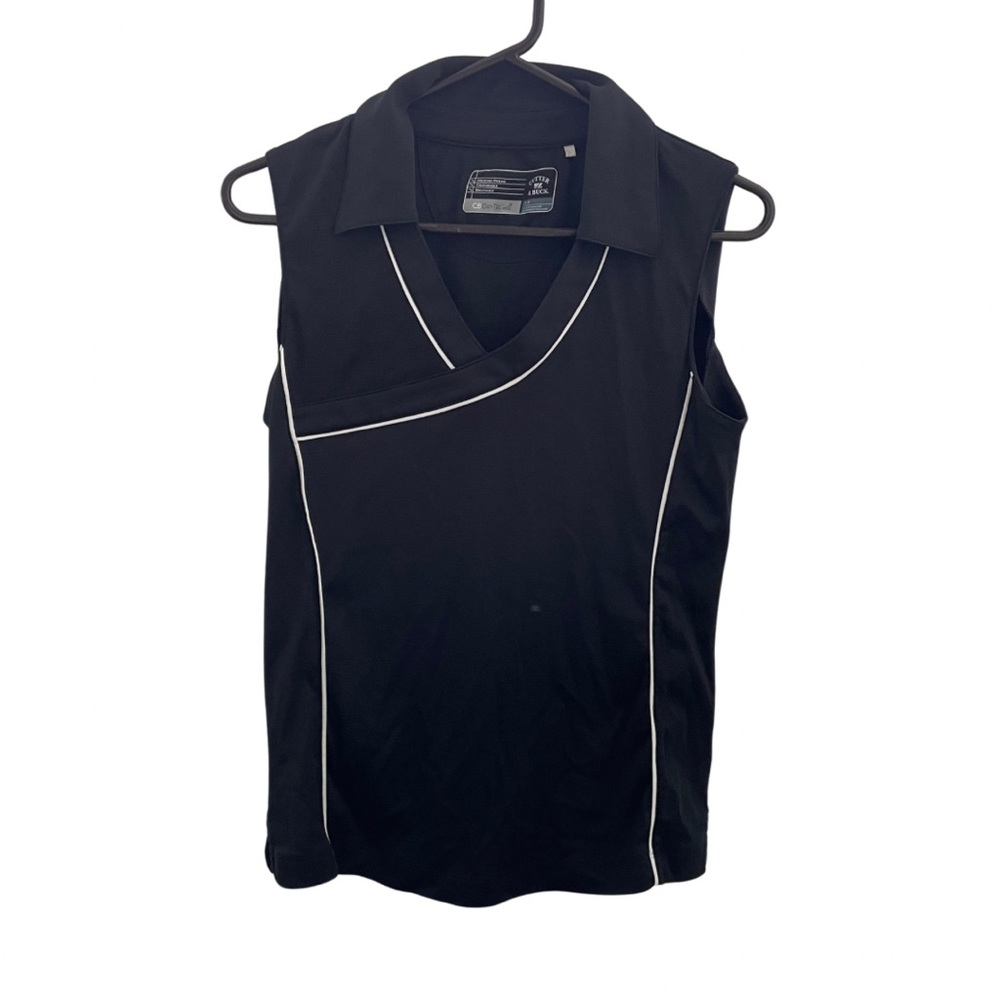Cutter & Buck Vintage Women’s Sleeveless Golf Polo Size Small Petite